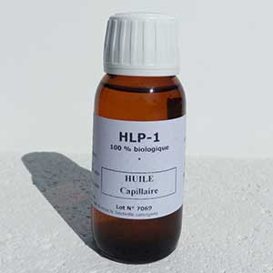 Huile capillaire pure 100 % biologique HLP-1